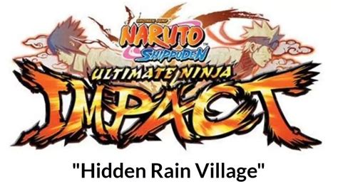 naruto hidden rain ninja.